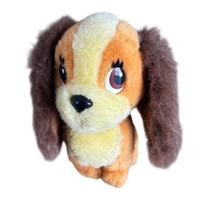 NFS Vintage Disneyland Lady And The Tramp Lady Plush Disney World Collectible
